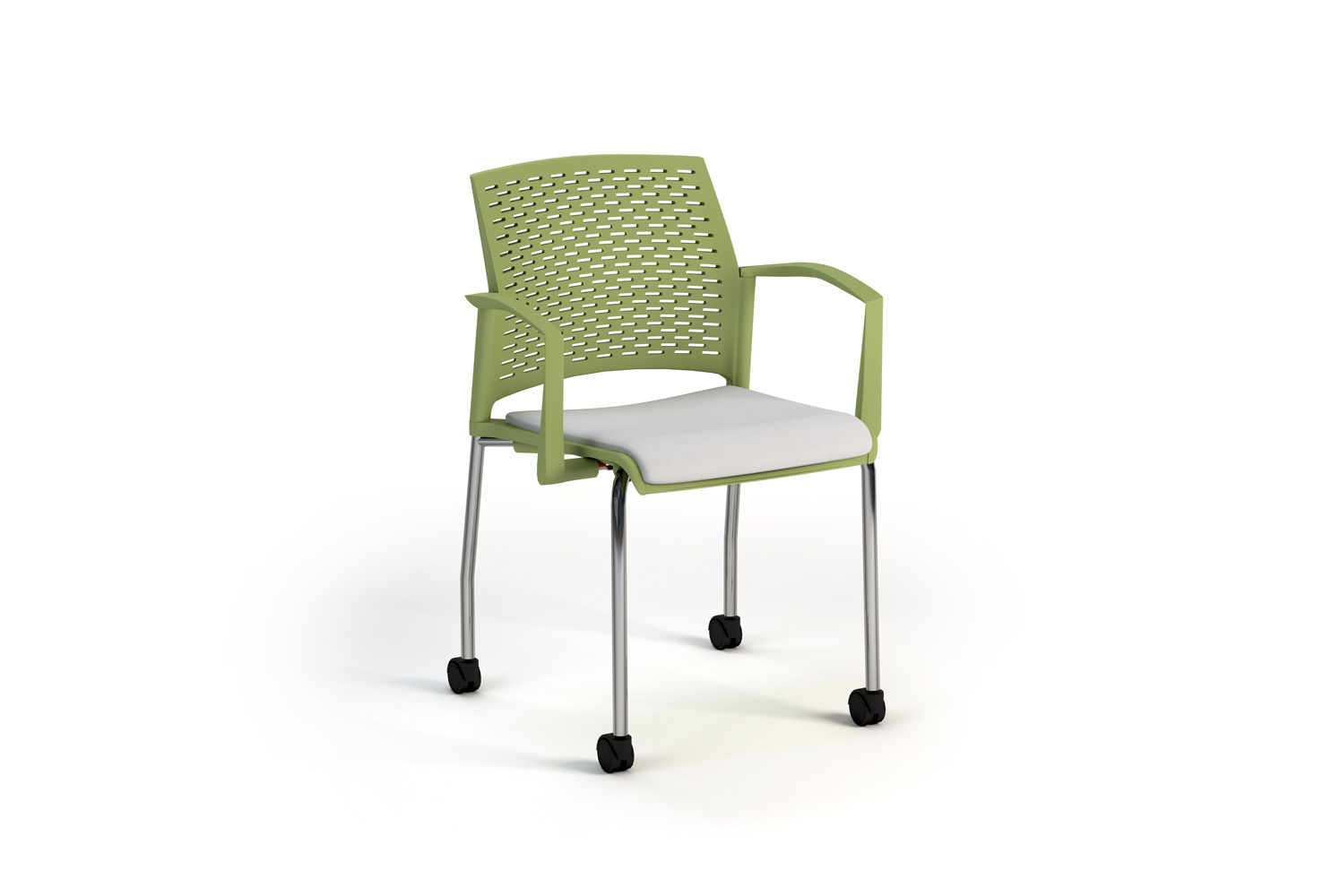 Rewind 4 Leg Chair, Upholstered Seat